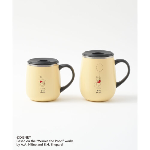Pooh 蓋つきステンレスマグ tall