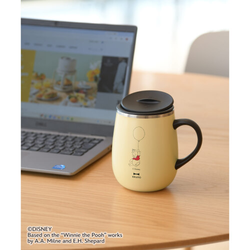 Pooh 蓋つきステンレスマグ tall