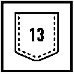 13ポケット