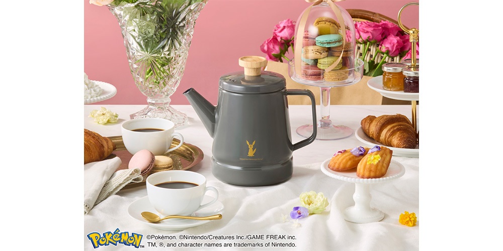 イーブイフレンズ ホーローケトル 1.6L グレーの通販 | BRUNO online