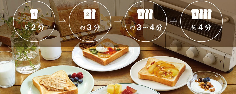 スチーム＆ベイク トースター グレージュの通販 | BRUNO online
