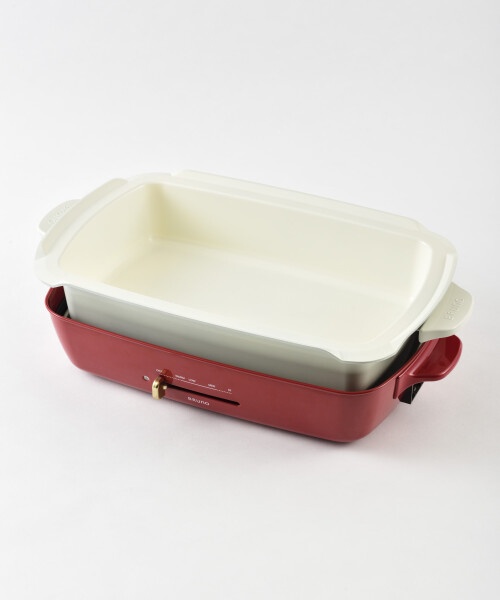 ホットプレートグランデサイズ 深鍋セット ホワイトの通販 | BRUNO online