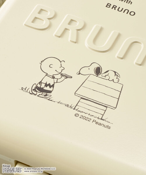 PEANUTS グリルサンドメーカー シングル＋ミニケーキプレート セット