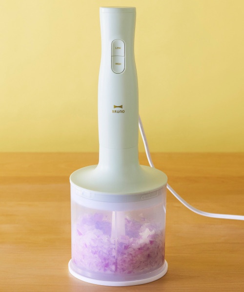 マルチスティックブレンダー2 1台5役！アイボリー マルチスティックブレンダー BRUNO ギフトセット　アイボリー ＋Baby 調理器具