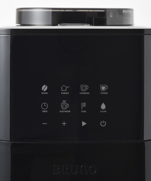 コーン式ミル付き全自動コーヒーメーカー +蓋つきステンレスマグ