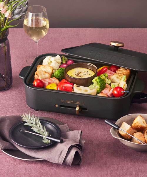 限定カラー BRUNO コンパクトホットプレート コンプリートセット チリレッド 限定カラー BRUNO コンパクトホットプレート コンプリートセット