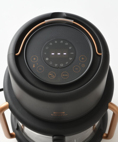 新品 BRUNO ガラスエアフライヤー　キャストブラック ブルーノ 楽天市場】【P10倍】【BRUNO 公式】ガラスエアフライヤー BOE122