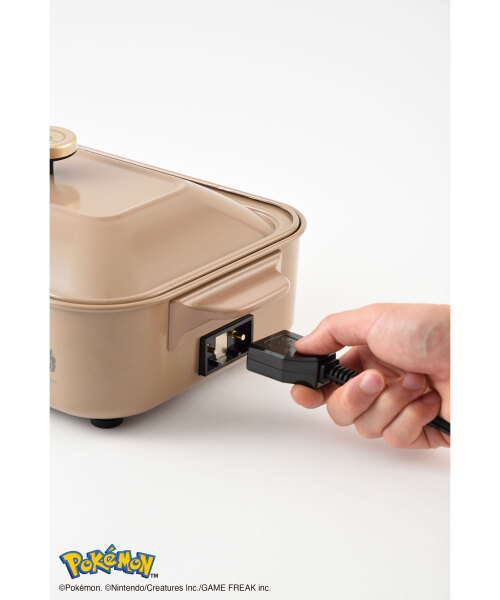 イーブイフレンズコンパクトホットプレート＋セラミックコート鍋セット