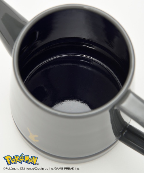 イーブイフレンズホーローケトル +蓋つきステンレスマグshort グレー