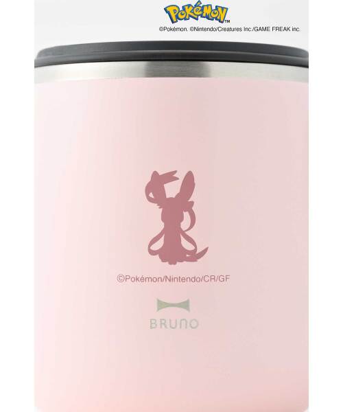 イーブイフレンズホーローケトル +蓋つきステンレスマグshort グレー