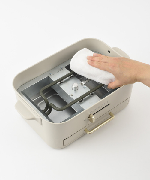 BRUNO コンパクトグリルホットプレート グレージュ BRUNO】コンパクトグリルホットプレート（グレージュ）: 雑貨｜オン