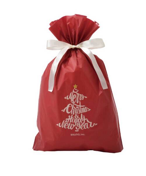 BRUNOカタログギフト（マゼンタピンク）クリスマスギフト巾着セット の