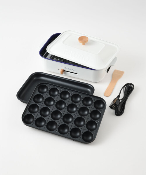 コンパクトホットプレート+セラミックコート鍋 ギフト巾着XLセット