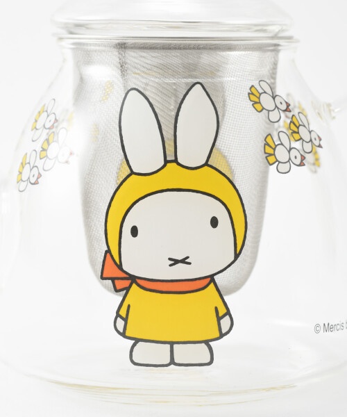 Dick Bruna×GENIAL ミッフィー耐熱ガラスポット ティー 紅茶 茶 優雅