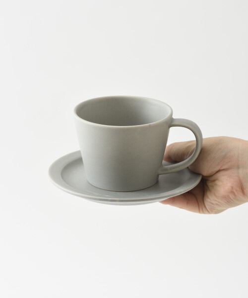 SAKUZAN DAYS Sara Coffee Cup u0026 Saucer ペアセット木箱入り イエロー×ライトブルーの通販 | BRUNO  online