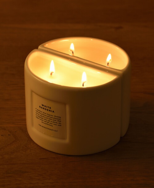 Soy Wax Candle ホワイト ガーデニアの通販 | BRUNO online