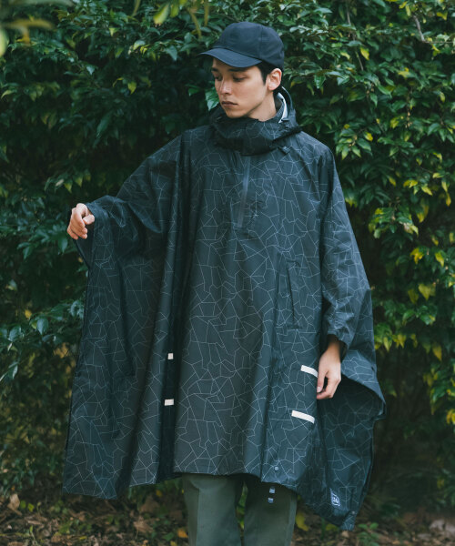 WP BICYCLEPONCHO TYPE.A クラック ブラックの通販 | BRUNO online