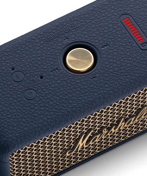 Marshall ワイヤレススピーカー Emberton3 ブラック＆ブラスの通販