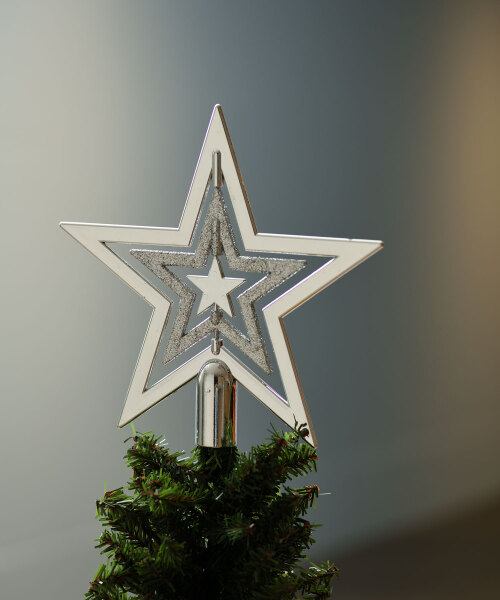 3Dオープンスターツリートップ シルバーの通販 | BRUNO online