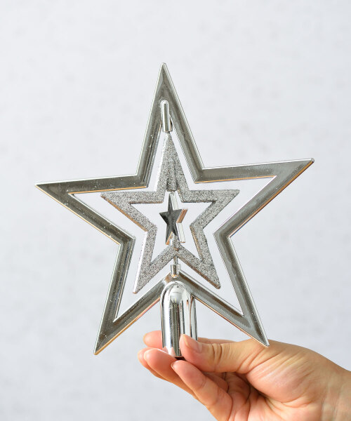 3Dオープンスターツリートップ シルバーの通販 | BRUNO online