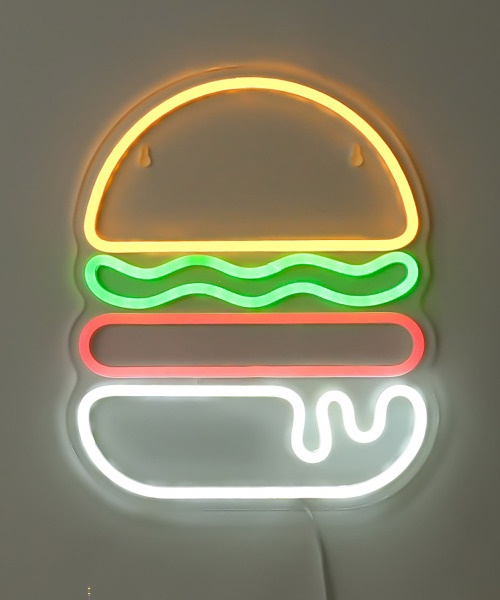 ネオンライト HAMBURGER の通販 | BRUNO online