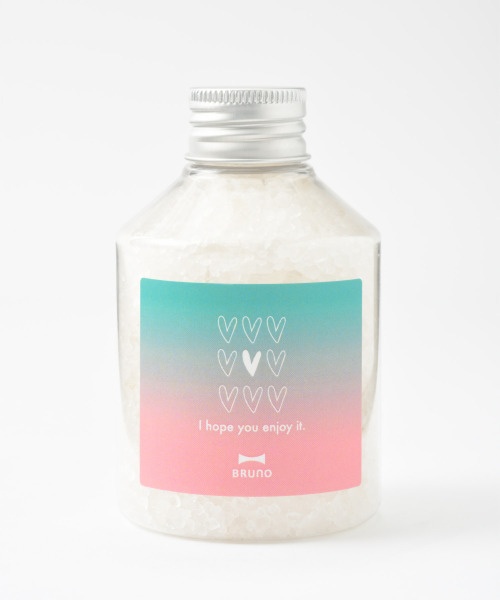 BRUNOメッセージバスソルト ボトル ピンクの通販 | BRUNO online