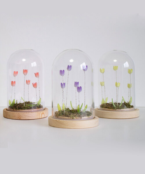 LUMO チューリップガラスドーム イエローの通販 | BRUNO online