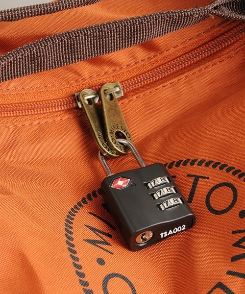 TSA3桁ダイヤル錠 ブラックの通販 | BRUNO online