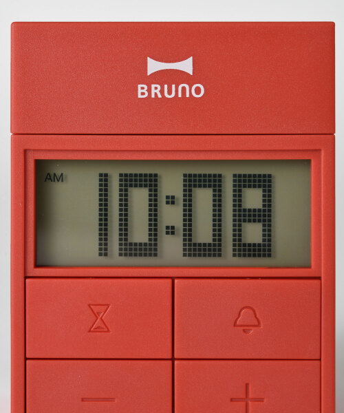 キューブタイマークロック レッドの通販 | BRUNO online