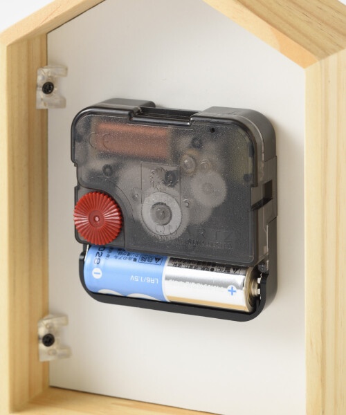 ミニウッドハウスクロック スモーキーピンクの通販 | BRUNO online