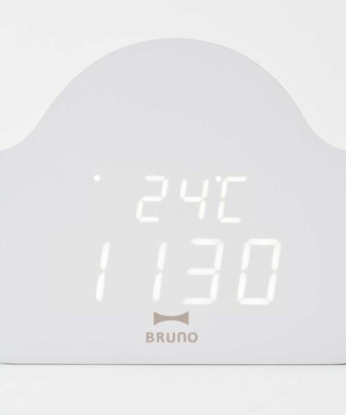うさまる　ブルーノ 時計　BRUNO クラウドクロック BRUNO ブルーノ 置時計 デジタル クラウドクロック CLOUD CLOCK