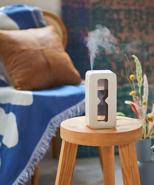 超音波パーソナル加湿器 TIMEFLOW MIST ベージュの通販 | BRUNO online