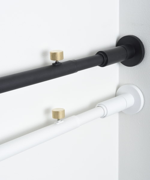 DRAW A LINE 001 Tension Rod A ブラックの通販 | BRUNO online