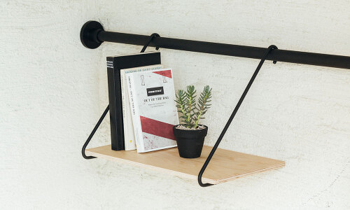 DRAW A LINE 005 Shelf B ブラックの通販 | BRUNO online