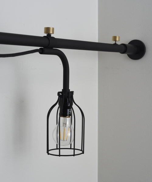 DRAW A LINE 007 Lamp A ブラックの通販 | BRUNO online