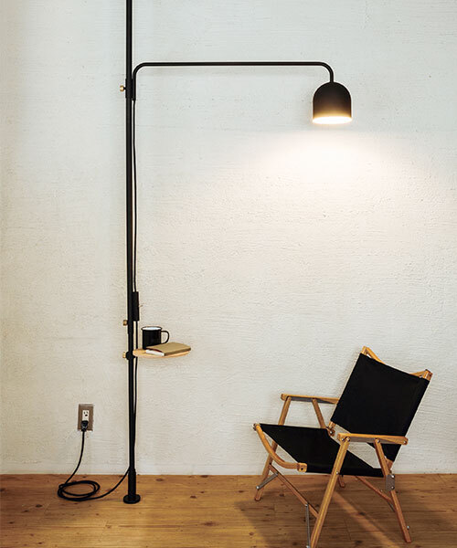 DRAW A LINE 009 Lamp C ブラックの通販 BRUNO online