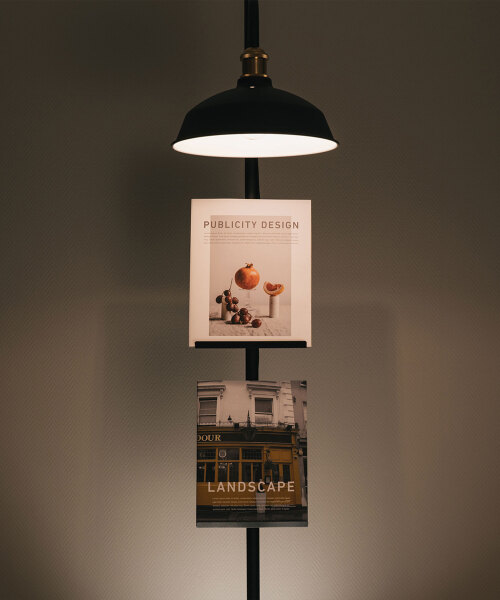 DRAW A LINE 021 Book Stand ブラックの通販 | BRUNO online