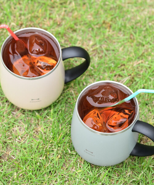 蓋つきステンレスマグ tall アイボリーの通販 | BRUNO online