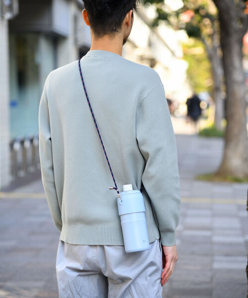 ステンレスペットボトルホルダー ホワイトの通販 | BRUNO online