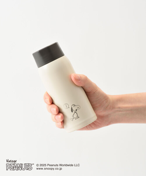 PEANUTS軽量ステンレススクリューボトル medium エクリュの通販