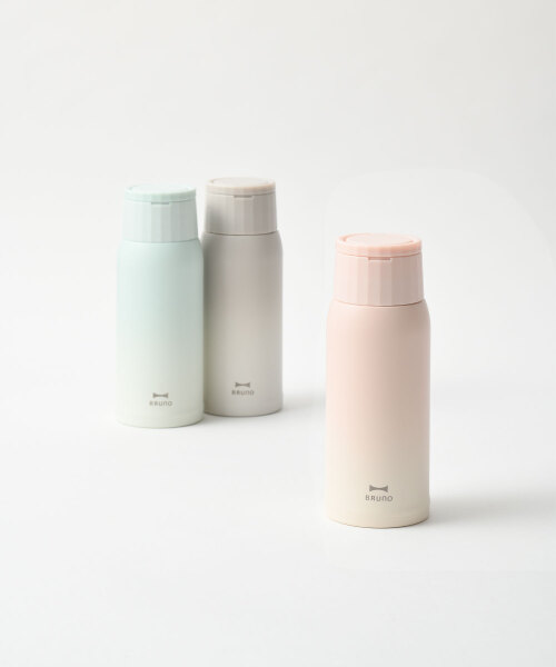 ハンドルつき軽量ステンレススクリューボトル medium Meadow Pink