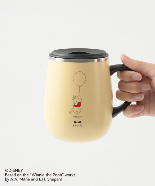 カリンのブースター　カツラのマグカルゴ　マツバのスリーパー Pooh 蓋つきステンレスマグ tall ハニーイエローの通販 | BRUNO online