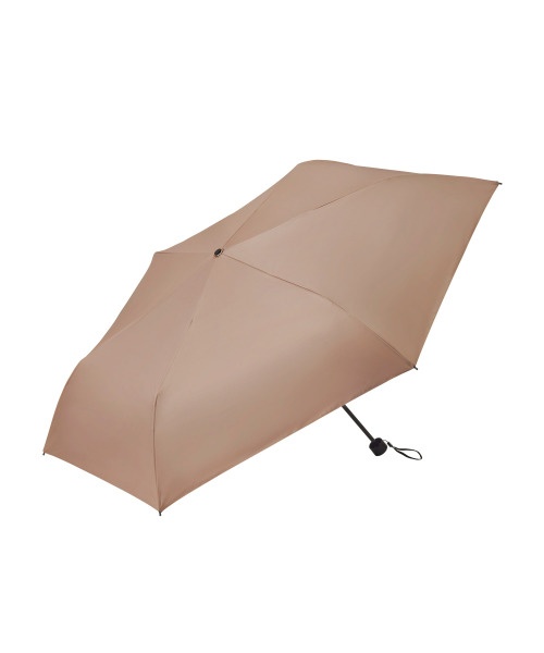 マルチウェザーアンブレラ 晴雨兼用折りたたみ傘 グレージュの通販 