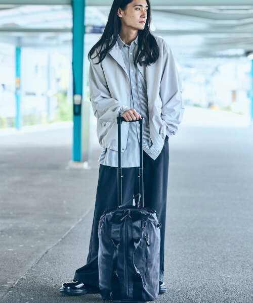 STLAKT 3WAYボストンキャリー ヘザーネイビーの通販 | BRUNO online