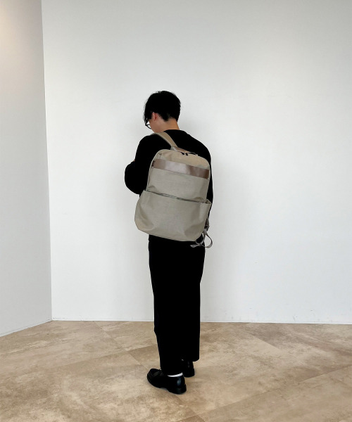 STLAKT ラウンドバックパック L ヘザーネイビーの通販 | BRUNO
