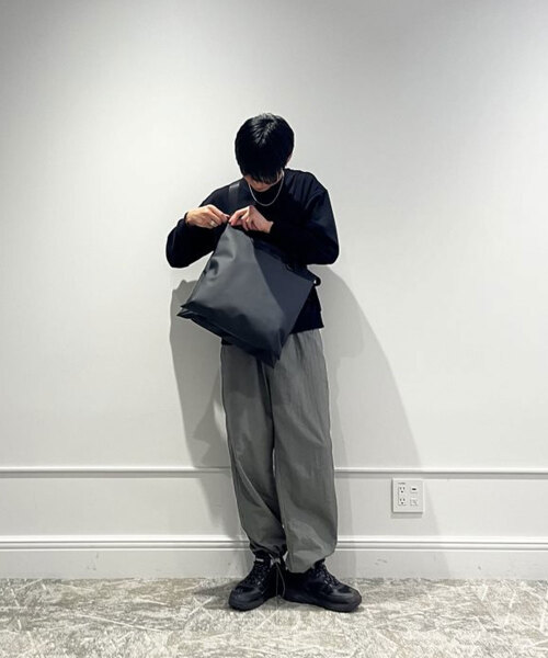 MILESTO LAGOPUS WP 2WAYショルダーバッグ ブラック