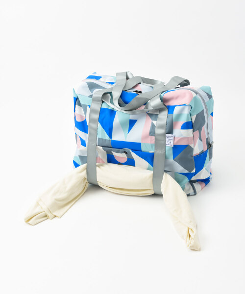 MILESTO×PAPIERTIGRE ポケッタブルボストン 35L メモリーの通販
