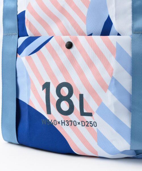 MILESTO×PAPIERTIGRE ポケッタブルトートバッグ 18L メモリーの通販