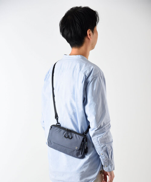 未使用　MILESTO TROT SPECTRA マルチショルダーバッグ TROT SPECTRAマルチショルダーバッグ ブルーグレーの通販