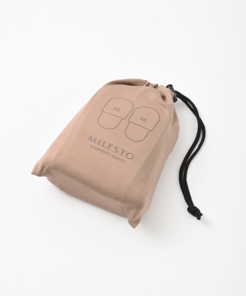 MILESTO UTILITY 洗える携帯スリッパ M ブルーグレーの通販 | BRUNO online